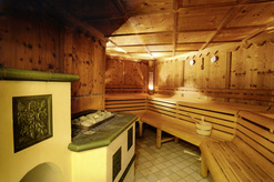 Finnische Sauna im Romantik Hotel "Die Krone von Lech"