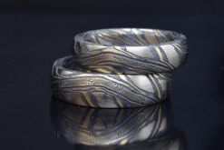 Mokume Saar -  Japanische Schmiedekunst