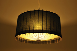 P-light Schirm-Lampe Black