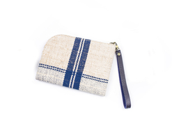 Small Bag round corner - Blue Stripes