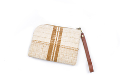 Small Bag round corner - Brown Stripes