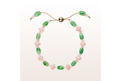 Armband Jade, Rosenquarz, Opal 