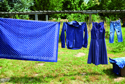 Original Indigo Blaudruck